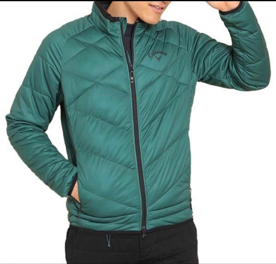 キャロウェイ callaway 中綿ジャケット スターストレッチ 緑 3L