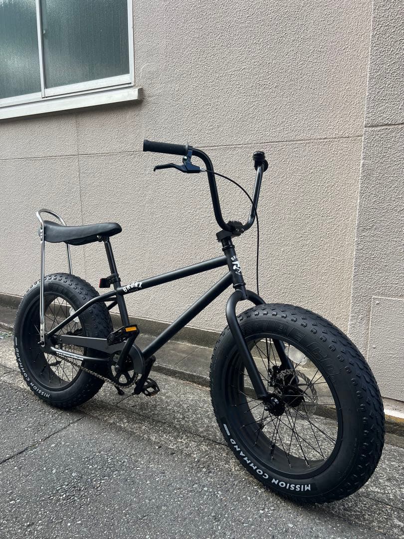 BRONX 20 CUSTOM ファットバイク (M.BK x BK)