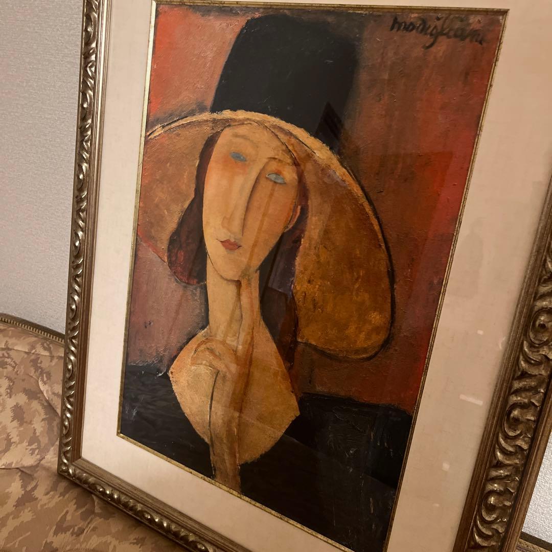 モジリアーニ　絵画