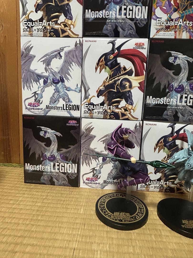 遊戯王カードゲーム　プライズフィギュア20点　カオス・ソルジャー他