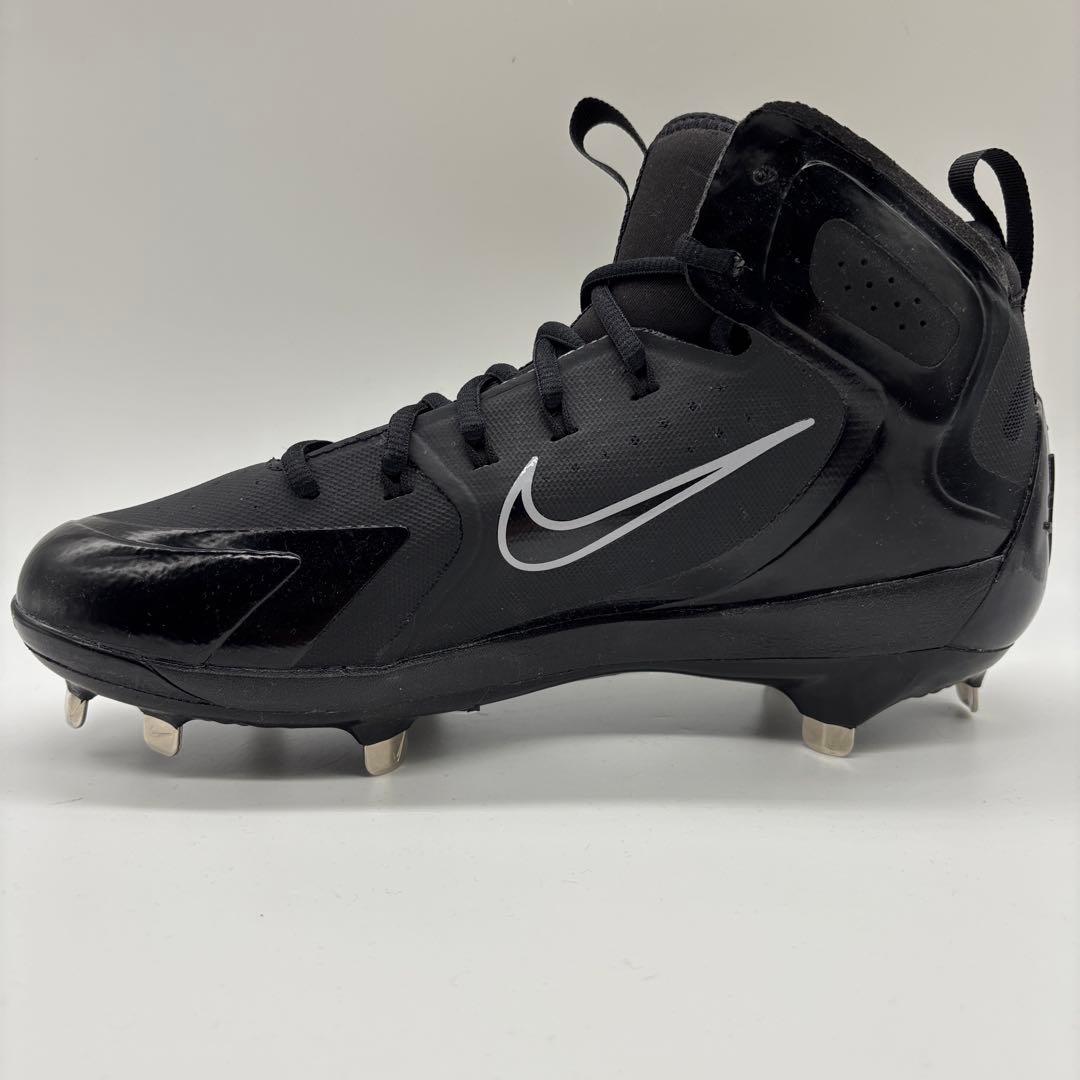 NIKE 野球 スパイク ブラック 黒 26.5㎝ ミドルカット 軽量