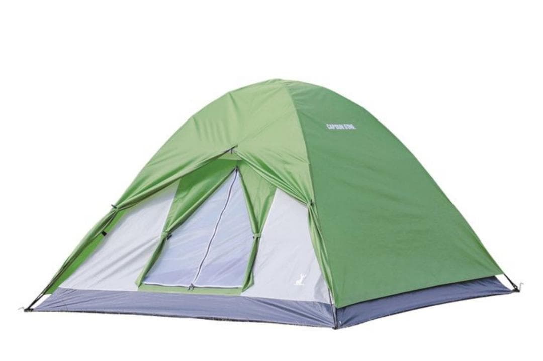 値引き【ドームテント】キャプテンスタッグ クレセント3人用