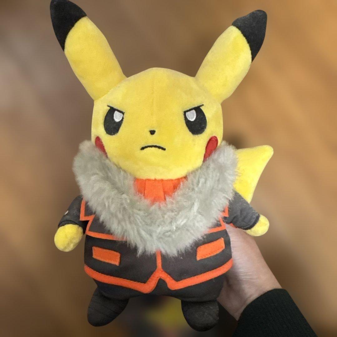 ポケモン ボスごっこピカチュウ ぬいぐるみ