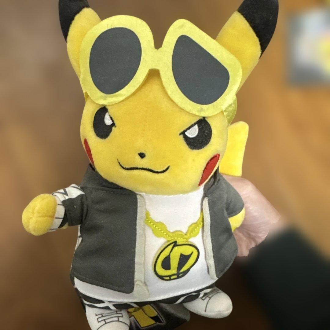 ポケモン ボスごっこピカチュウ ぬいぐるみ