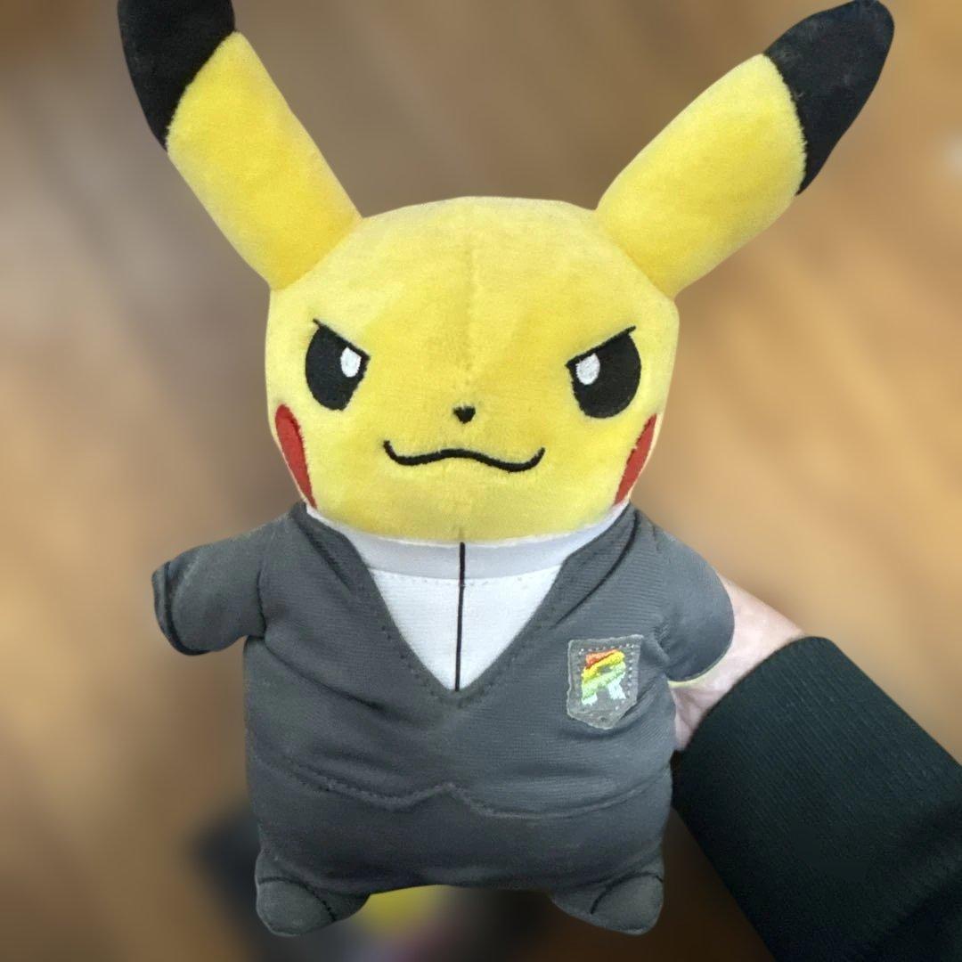 ポケモン ボスごっこピカチュウ ぬいぐるみ