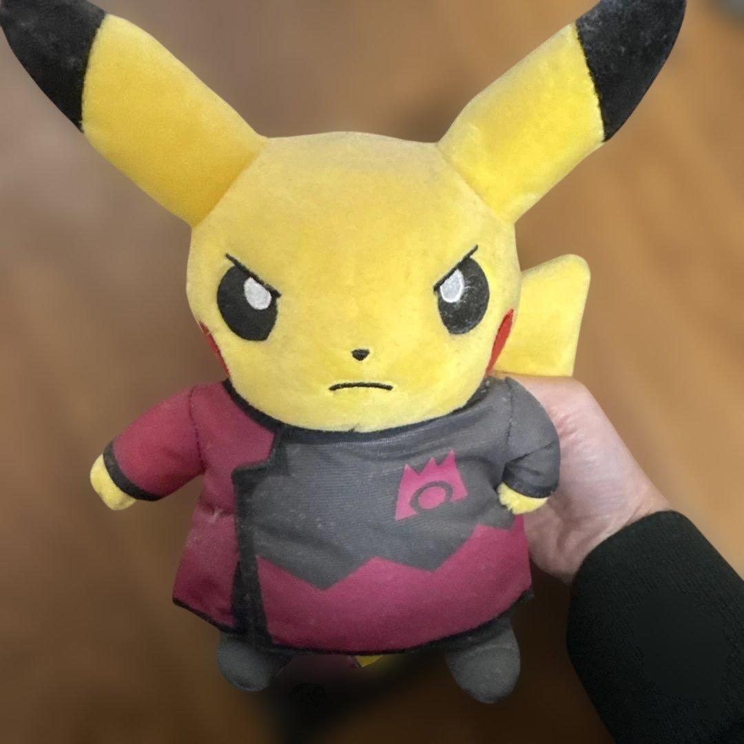 ポケモン ボスごっこピカチュウ ぬいぐるみ