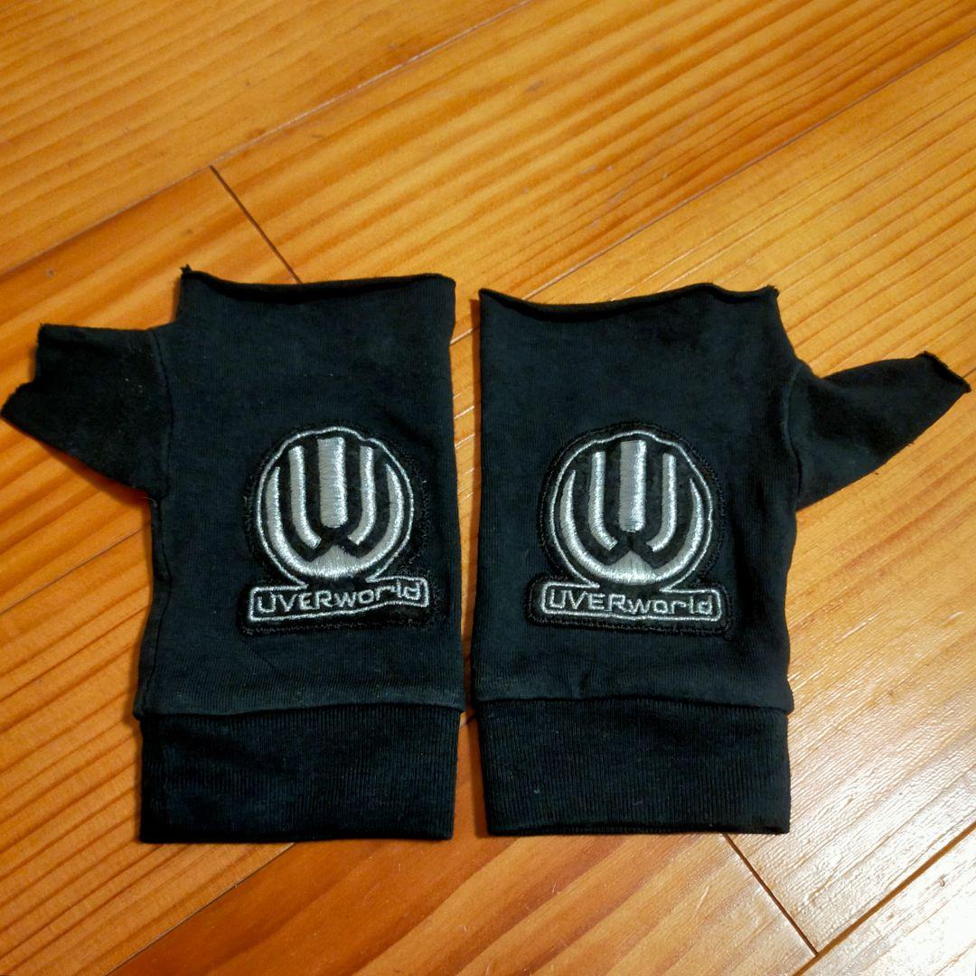【中古品】UVERworld 初代復刻ゴールドグローブ、シルバーグローブ 他