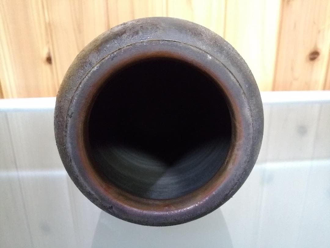 陶古　備前焼　小西陶古　壺　つぼ　花器　花入れ　フラワーベース