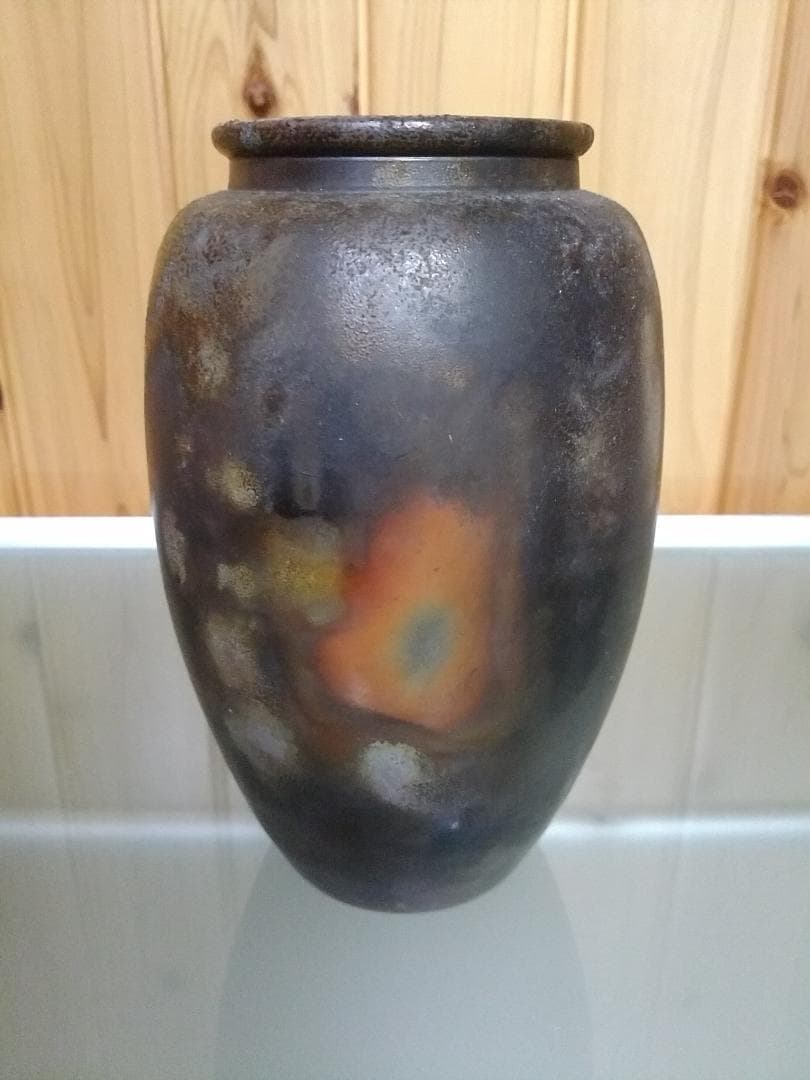 陶古　備前焼　小西陶古　壺　つぼ　花器　花入れ　フラワーベース