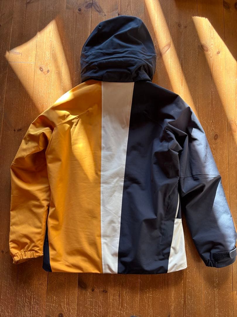 DESCENTE スキーウェア ネイビー/イエロー