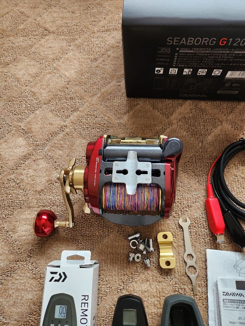 ダイワ24　シーボーグ　G1200M(Daiwa) リモートJOG 付2時間仕様