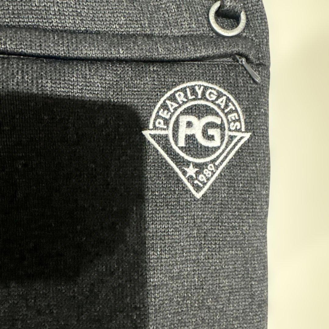 PEARLY GATES グレー パンツ サイズ4 冬用(微裏起毛)