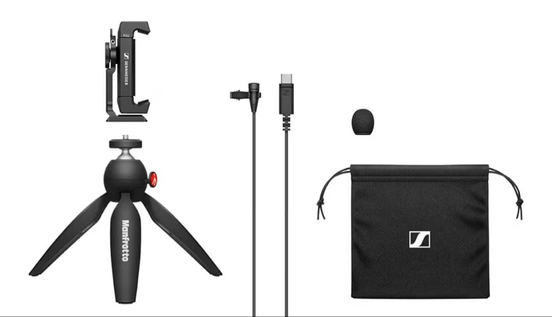 【2070円引き‼︎】ゼンハイザー クリップオンマイク USB-C モバイルキット