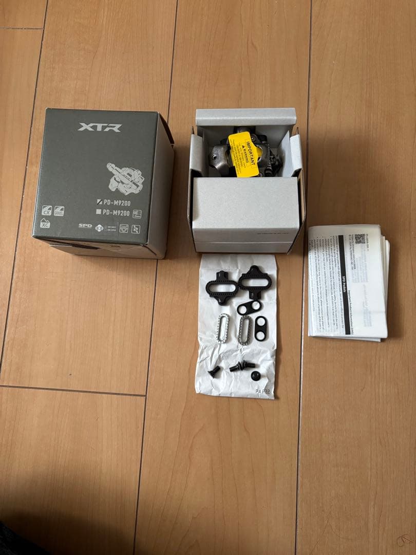 Shimano XTR M-9200ビンディングペダル