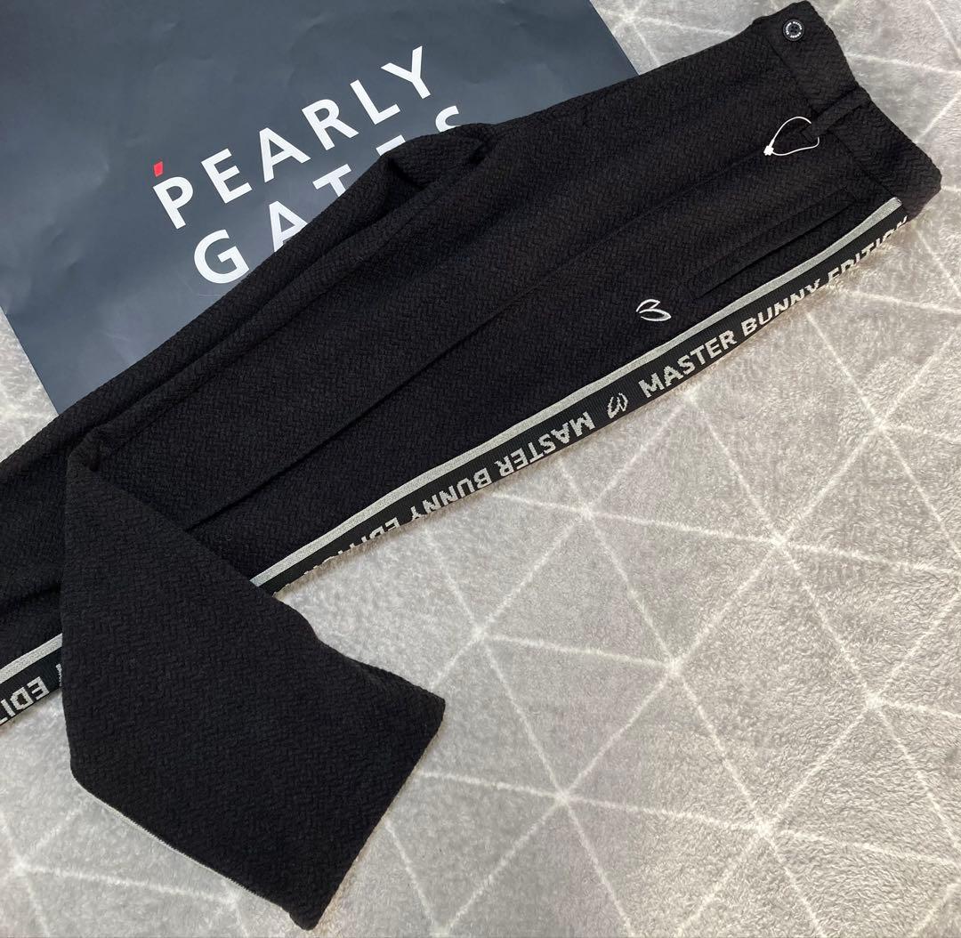 新品 パーリーゲイツ マスターバニー エコロジスタヘリンボンパンツ(4)サイズＭ