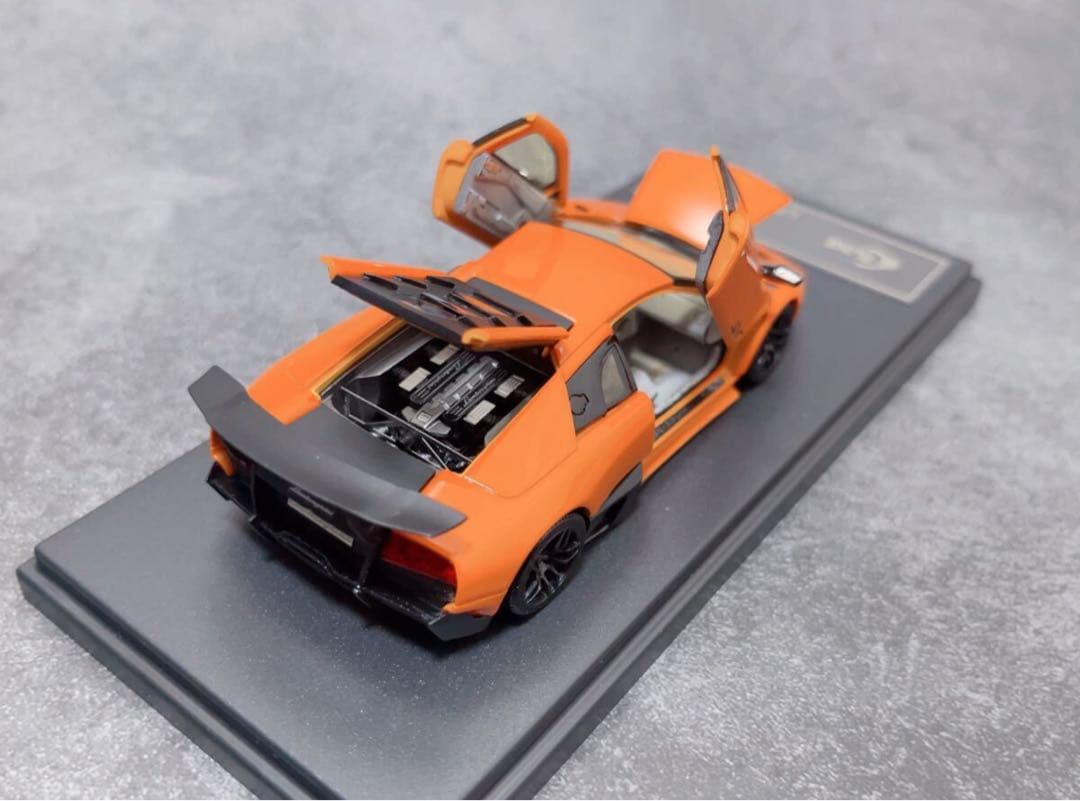 FLINE 1/43 ランボルギーニ ムルシエラゴ LP670 SV ミニカー