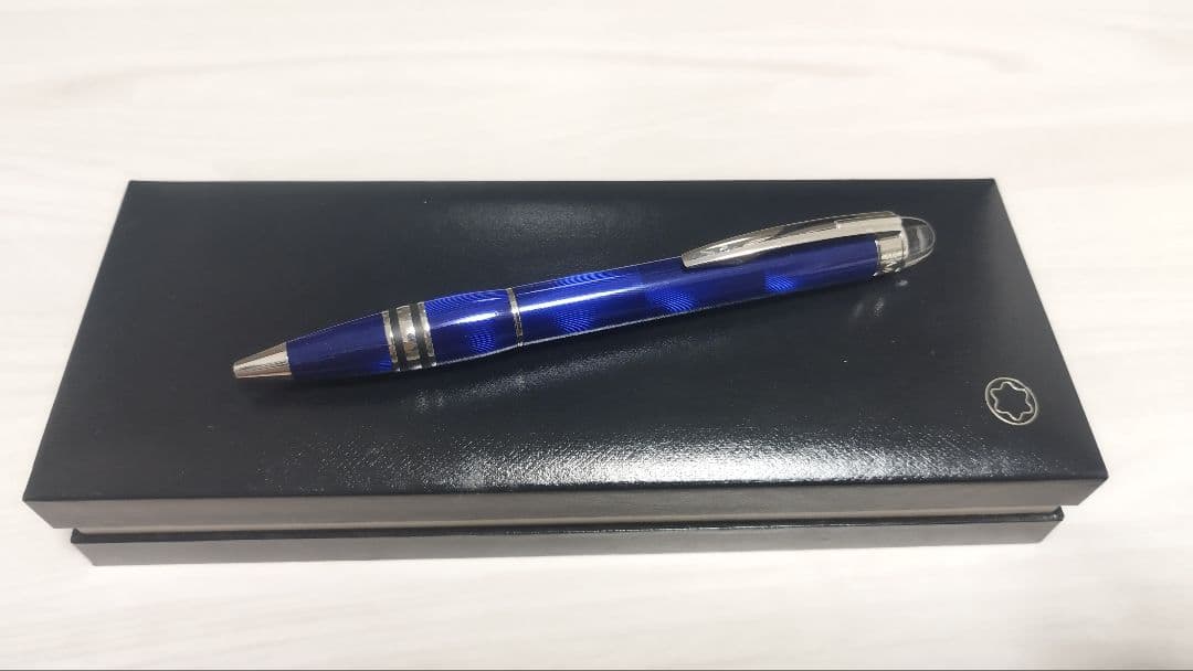モンブラン　スターウォーカー　クールブルー　ブルー　ボールペン　廃盤品