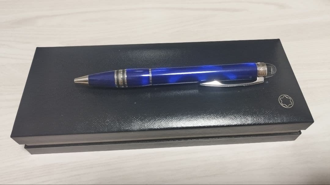 モンブラン　スターウォーカー　クールブルー　ブルー　ボールペン　廃盤品