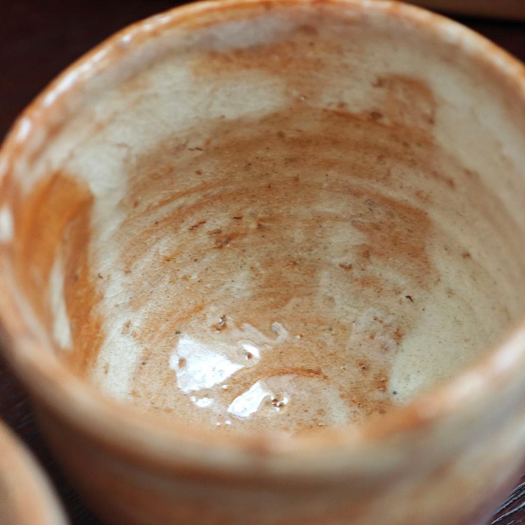 萩焼 大和保男作　酒器 徳利 お猪口 ぐい呑 作家もの 陶器