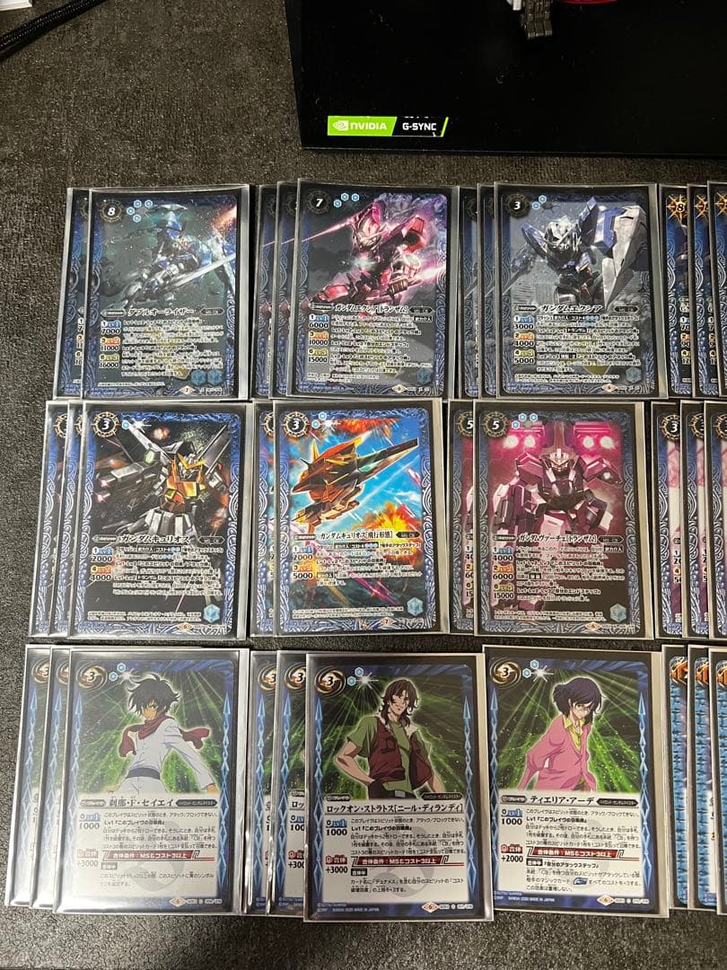 [バトスピ] ダブルオーデッキ (40枚,スリーブ付き)