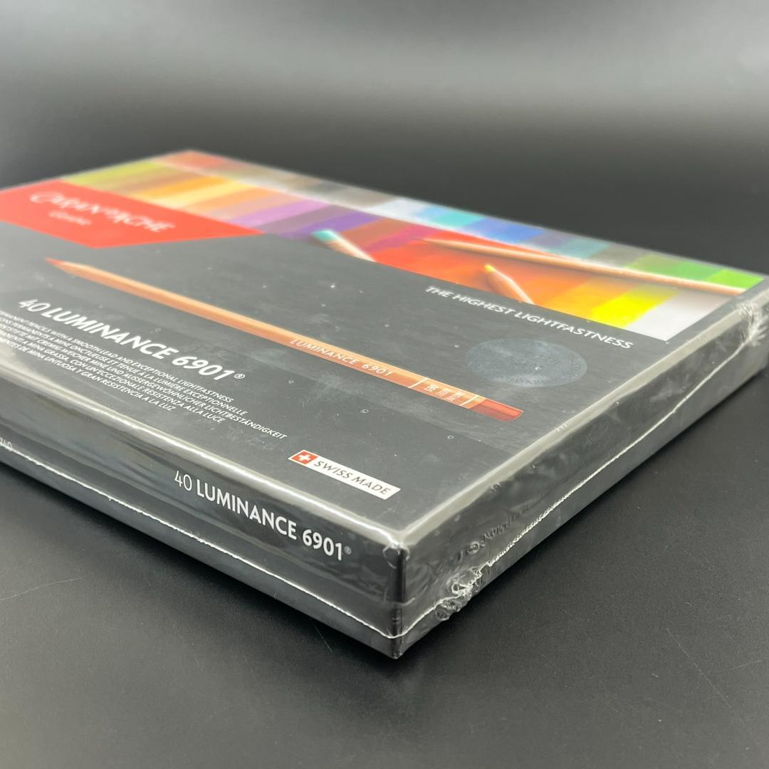 【未開封】 カランダッシュ ルミナンス 油性色鉛筆 40色セット 6901