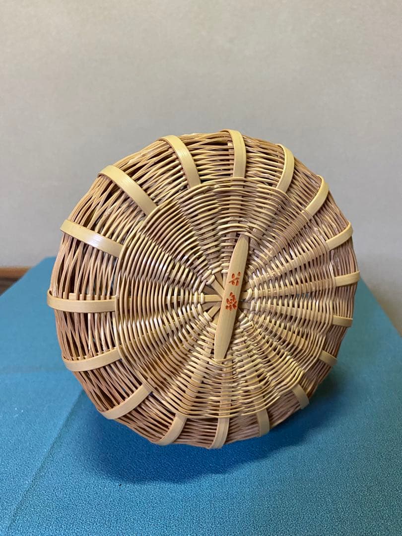 茶道/花入 竹泉 虫かご