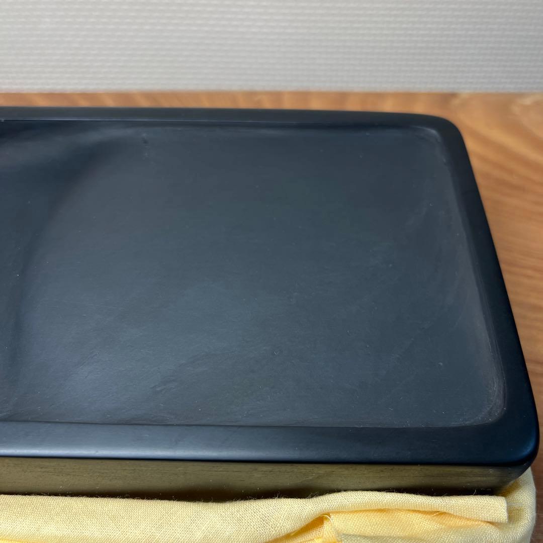 ⭕️LY r a⭕️新品美品　甲州銘石　雨畑　芳龍硯　芳龍閣鑑製　 小四六特殊