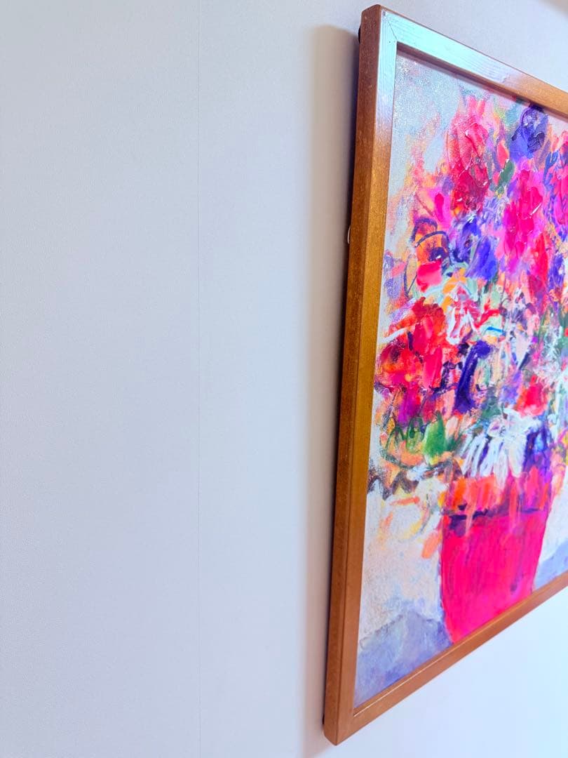 フランフラン　Francfranc　アート　花　ピンク　お値下げ不可