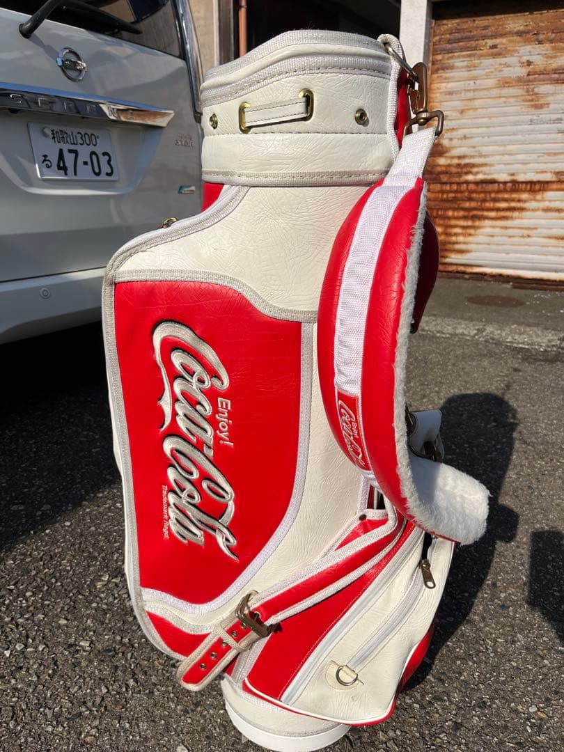 ベルディング社製‼️コカコーラキャディバッグ