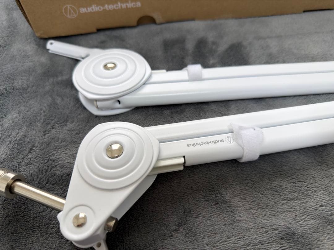 オーディオテクニカ AT8700J WH マイクアーム ホワイト