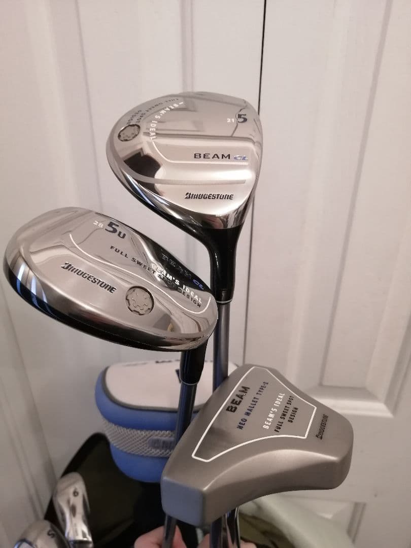 レディース★ブリヂストンBEAMゴルフセット 7本PARADISOゴルフバッグ