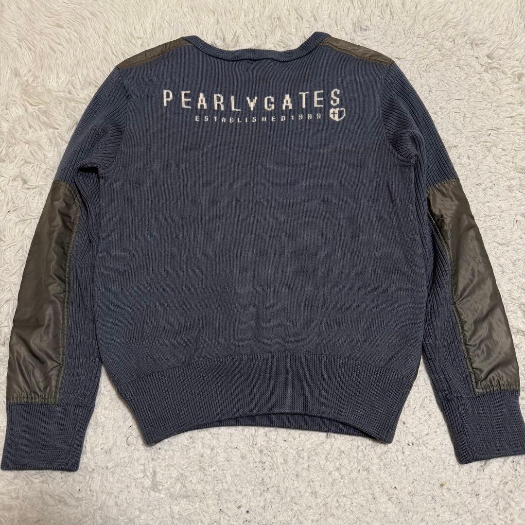 美品Lサイズ相当　パーリーゲイツ　スニード　ゴルフウェア　切り替え　ロゴ刺繍