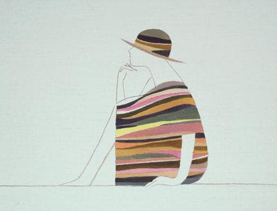 油絵 菅家令子 絵 絵画 インテリア F3-041214 人物　女性