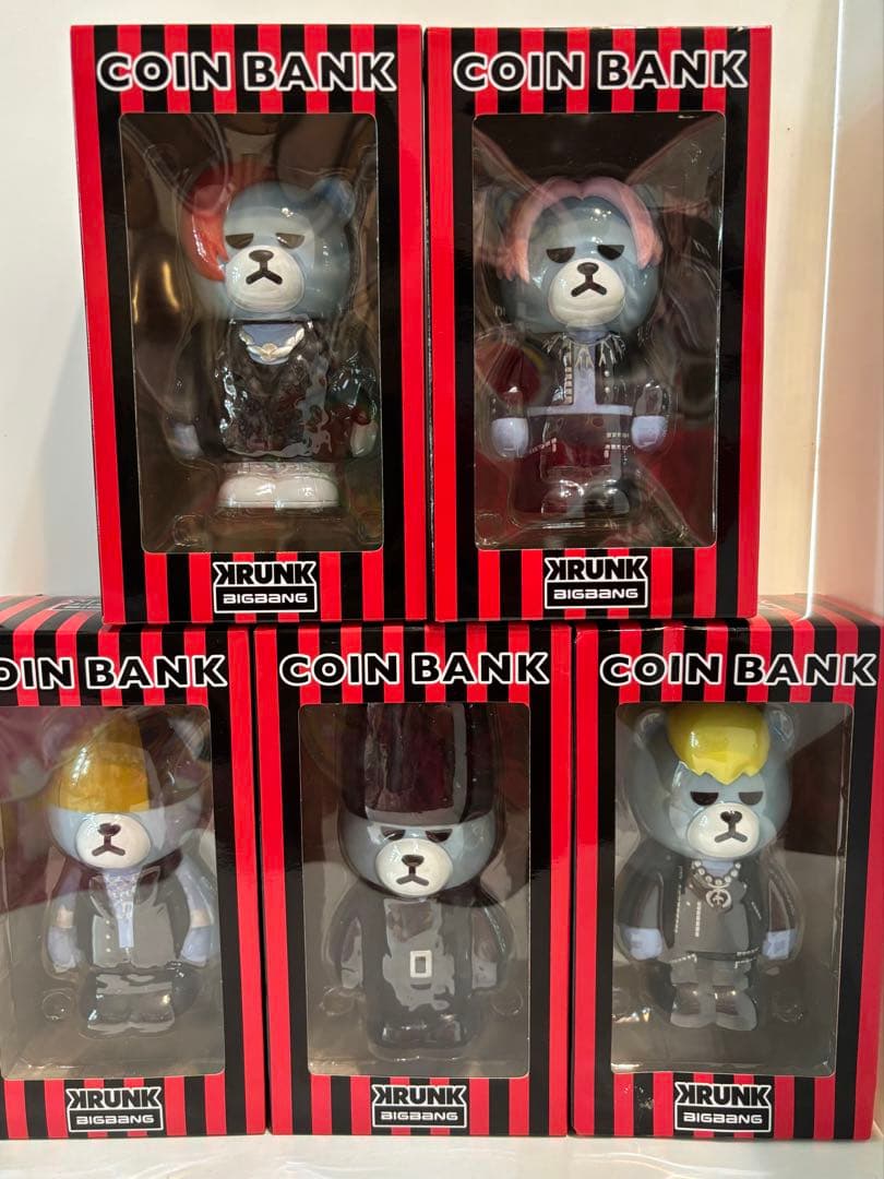 BIGBANG COIN BANK バンク　全種セット　新品　未開封