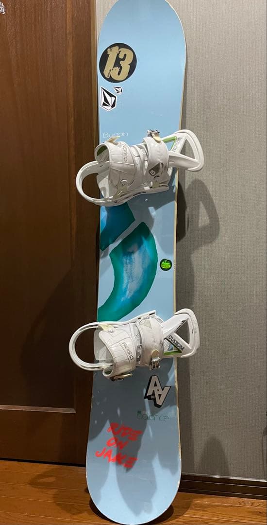 Burton balance 156 テリエモデル　ビンディング付き
