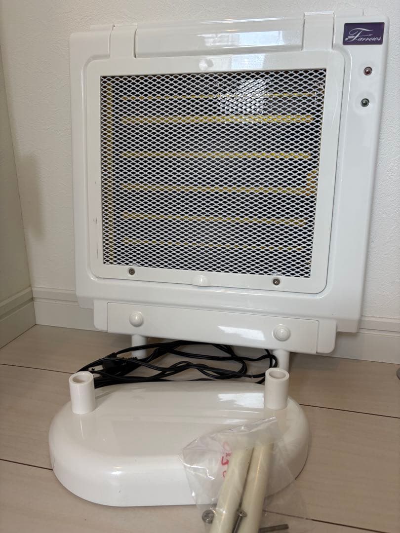 赤外線マイカヒーター2 ホルダー付き【動作確認済み】