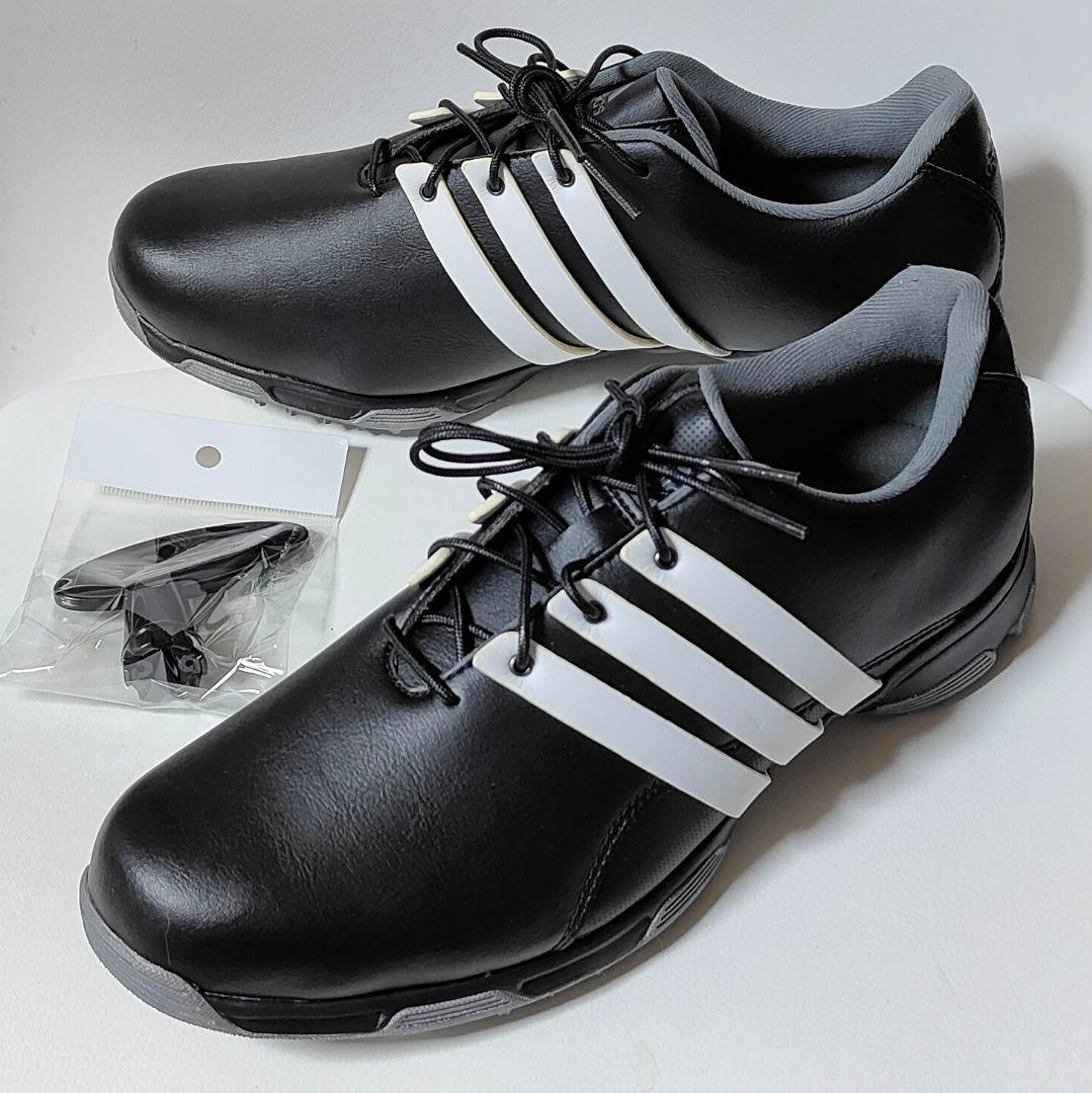 【未使用品】アディダス ゴルフシューズ　黒 ブラック　26.5cm