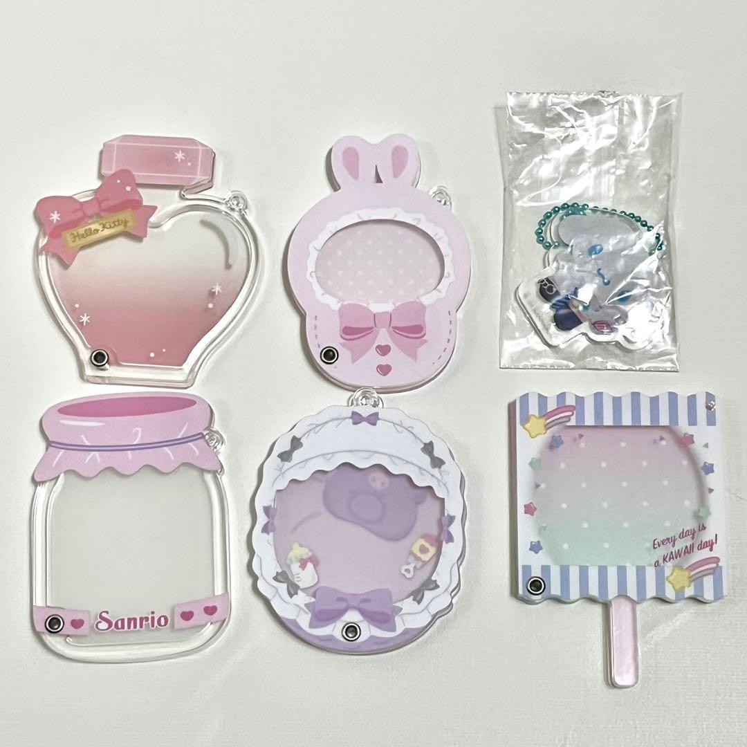 FUKUYA フクヤ サンリオ アクリルチャーム アクリルフレーム 硬質ケース