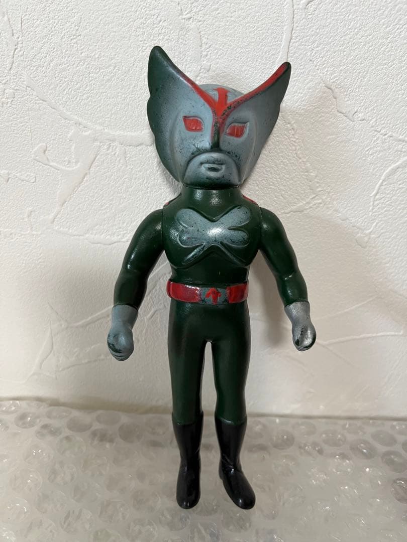 ⚠️当時物・レア　超人バロムワン　パチソフビ　贋作　昭和レトロ　ミドルサイズ