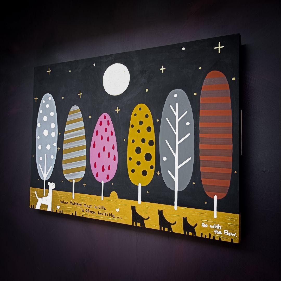 ✿月野乃亜 原画 2025年／594×420mm 現代アート 250903