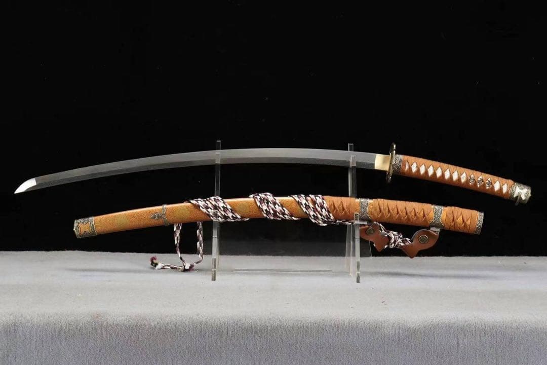 徳川金栗太刀 鎬造り 日本刀 模造刀 武具 舞踊刀 古兵器 太刀 武蔵