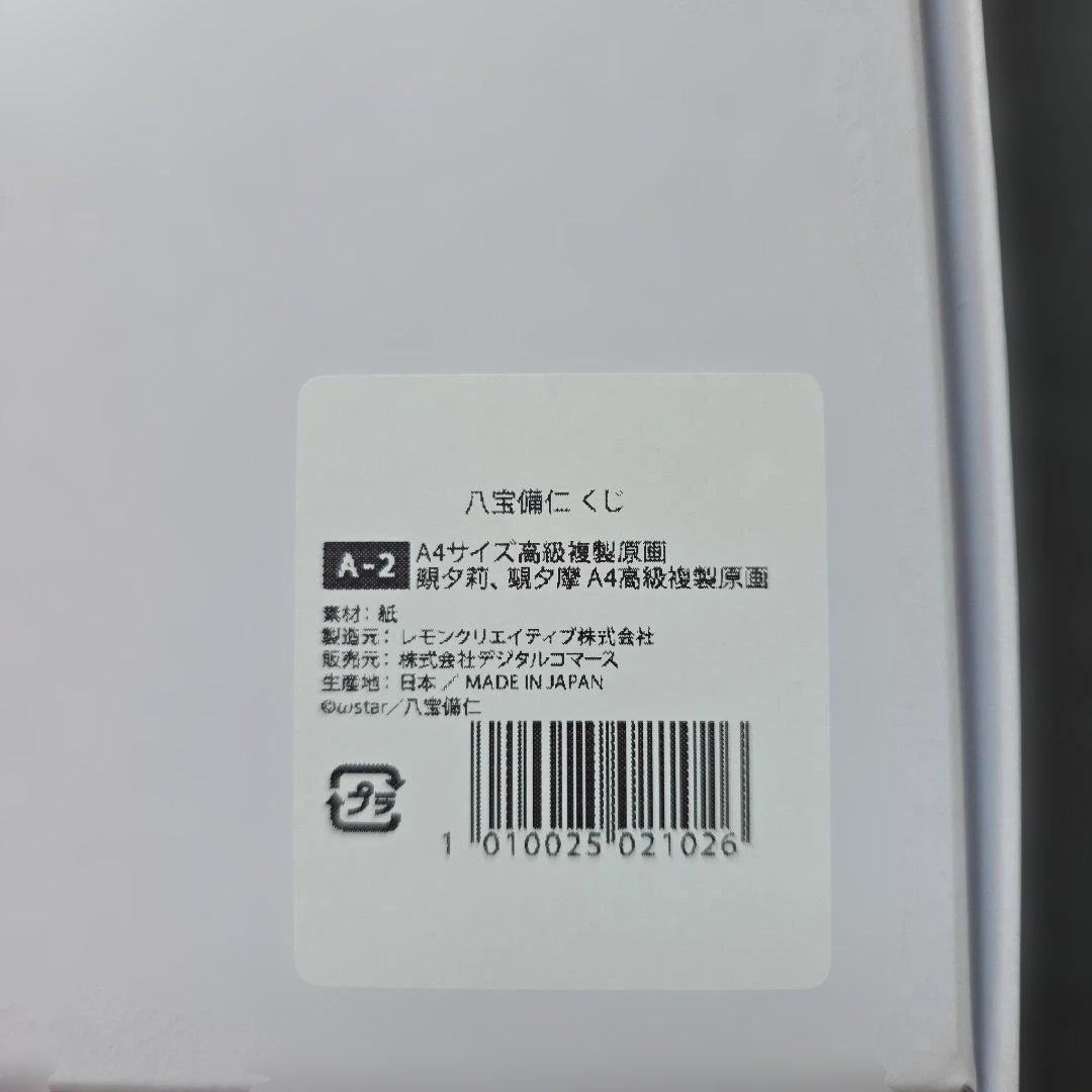 八宝備仁くじ A-2.覡夕莉、覡夕摩 A4高級複製原画