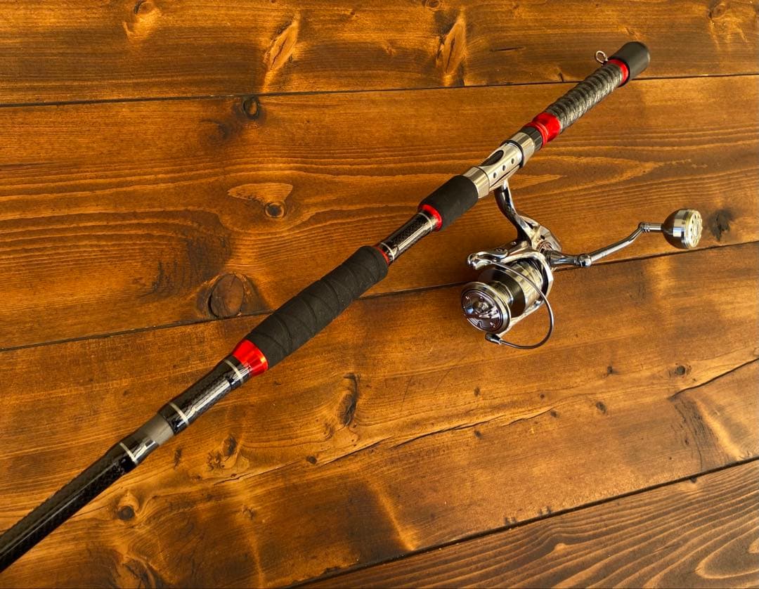 釣り竿セット　ジギングロッド　船釣り　3ピースパックロッド　スロージギング