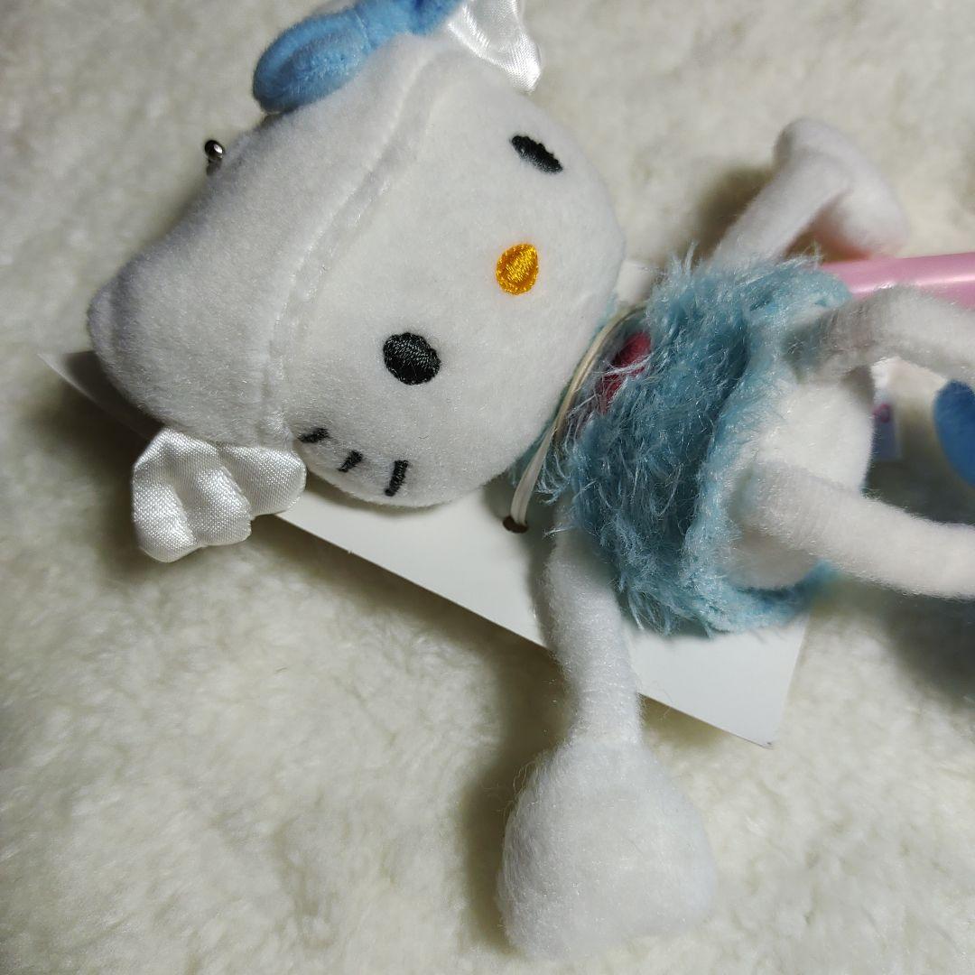 2002年　ハローキティ　足長キティ　エンジェル　ぬいぐるみキーホルダー　2個