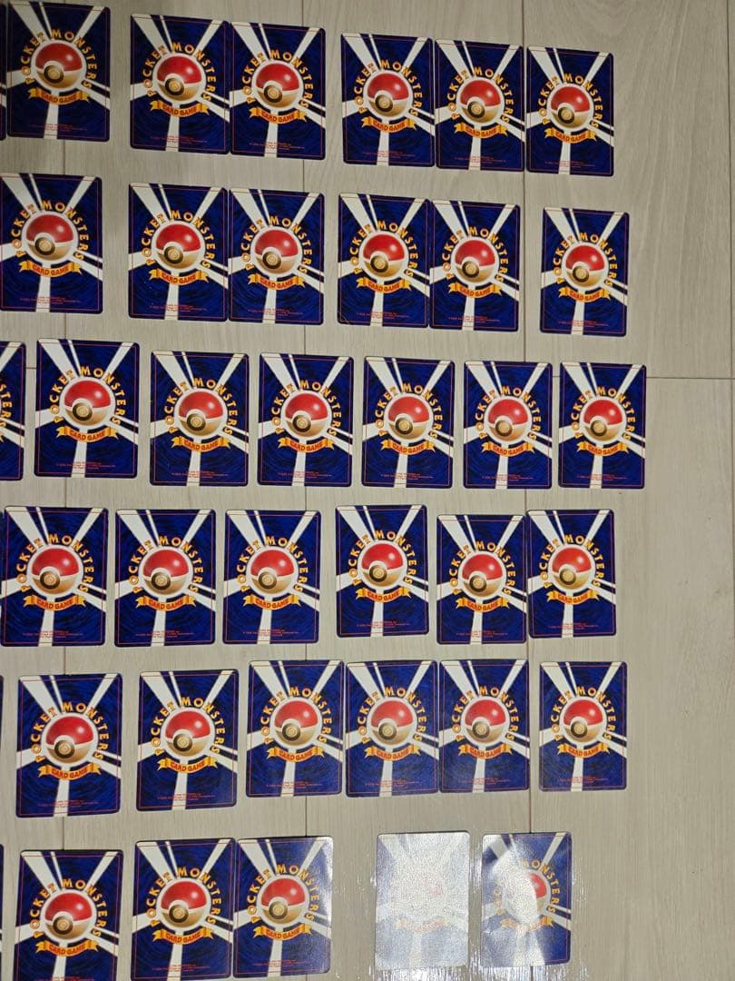 ポケモンカード　旧裏　トレーナーカード　まとめ売り　109枚