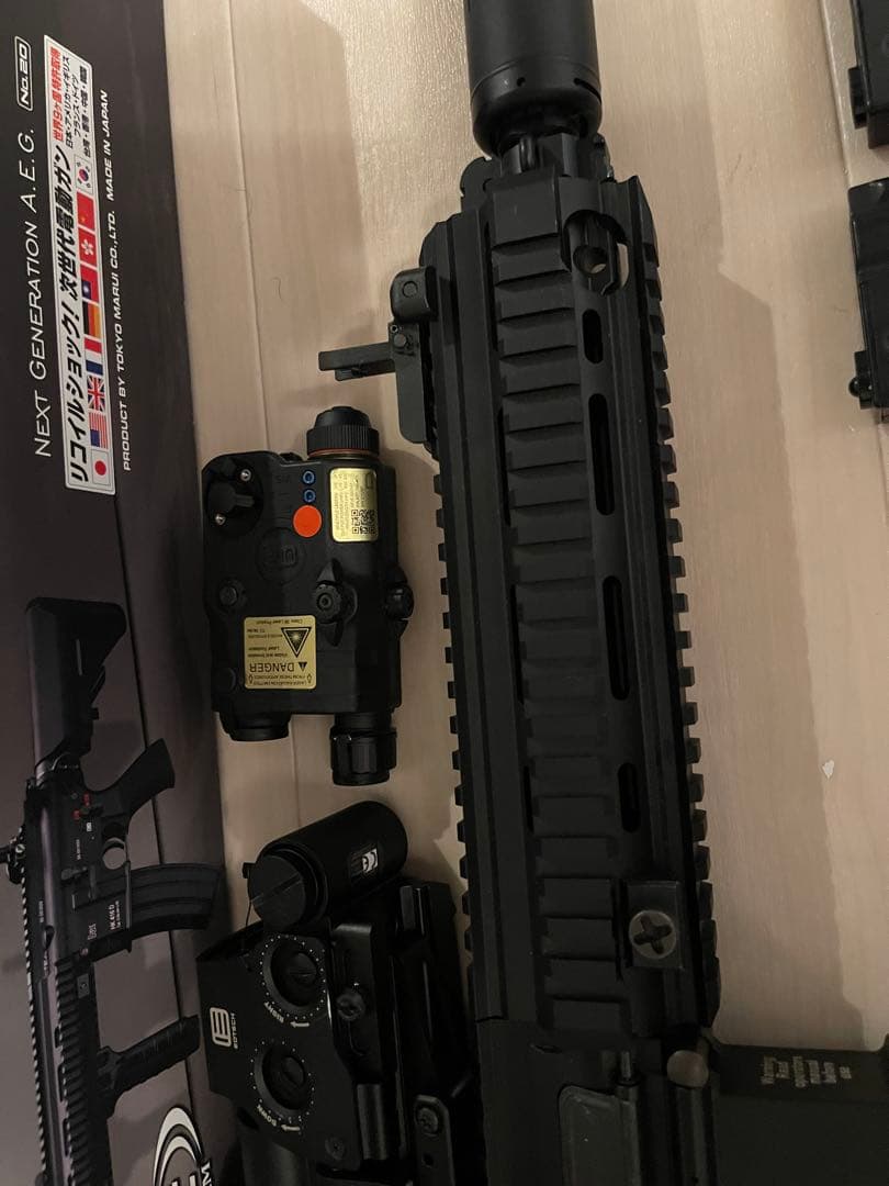 東京マルイHK416 DEVGRU次世代電動ガン＆豪華カスタムフルセット,即戦力