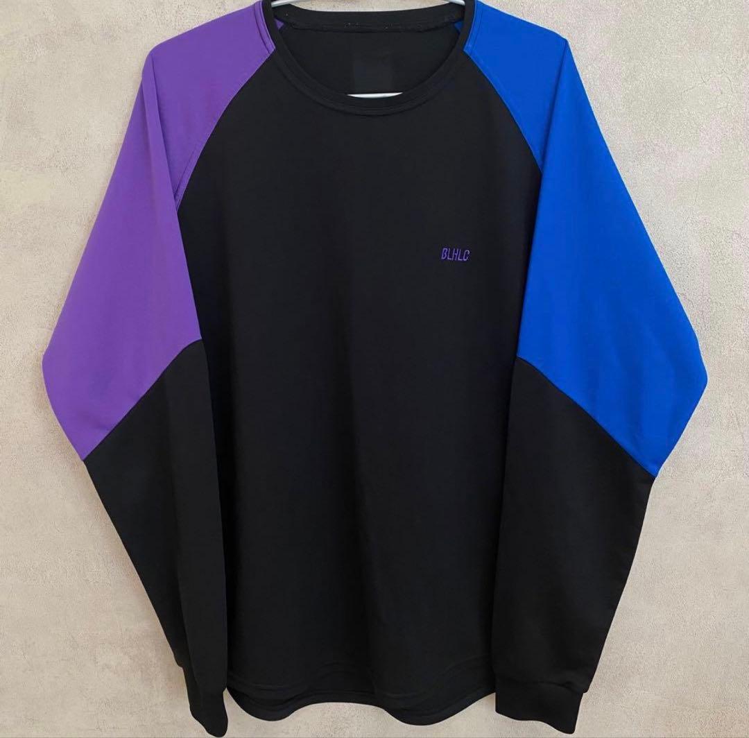 【希少品】3tone blhc cool long tee M 黒