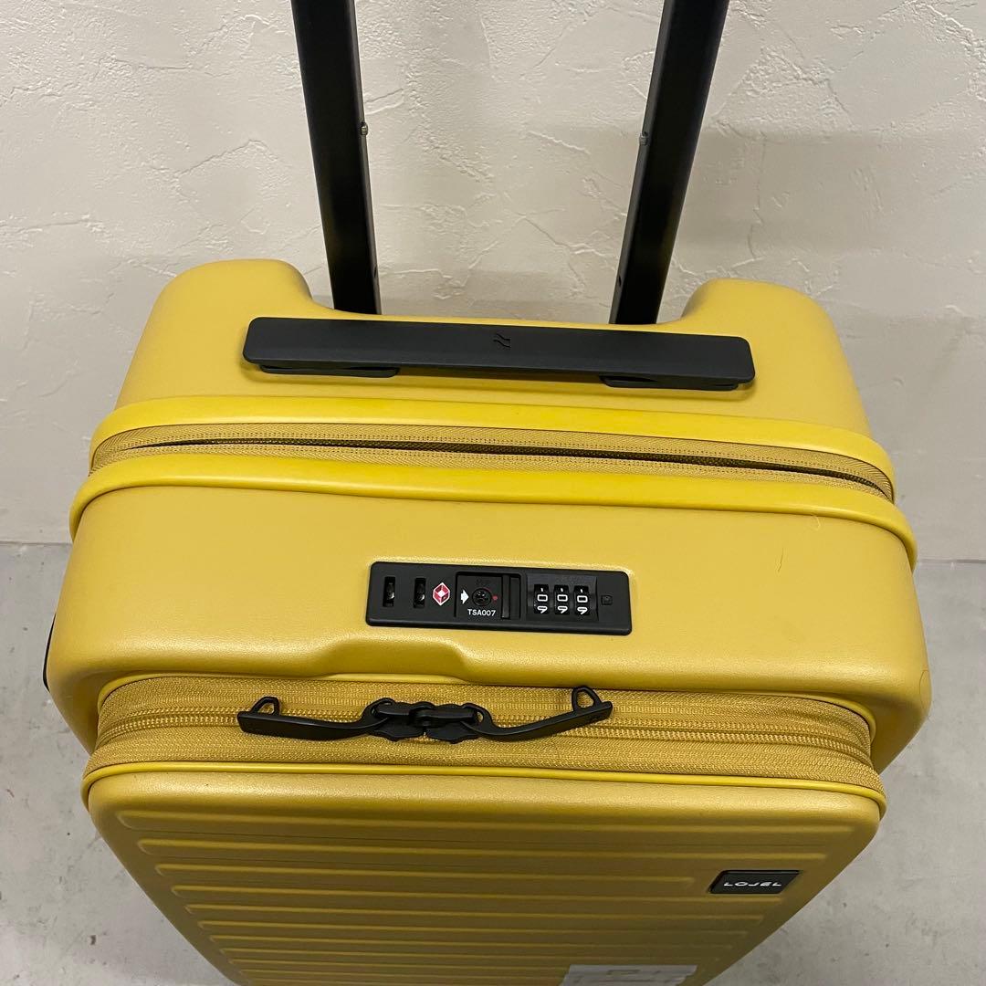 LOJEL ロジェール スーツケース Cubo S 37L マスタードイエロー