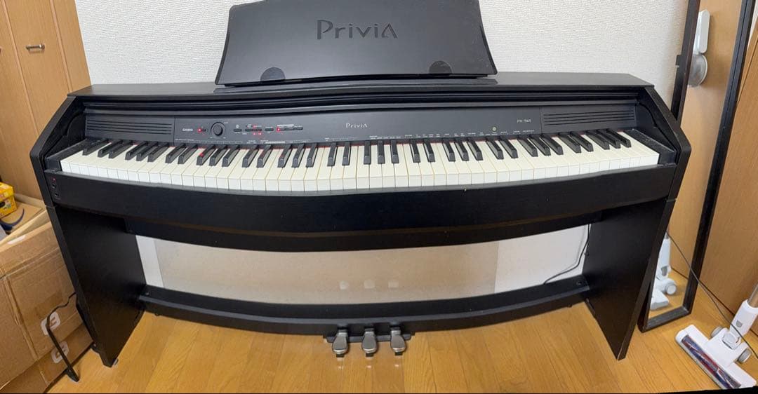 Privia デジタルピアノ 88鍵 黒