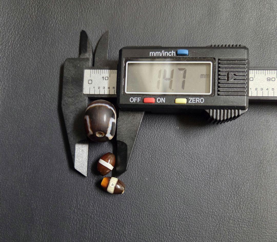 969　天珠　金剛杵天珠　羊眼　板眼　一線　dzibeads！